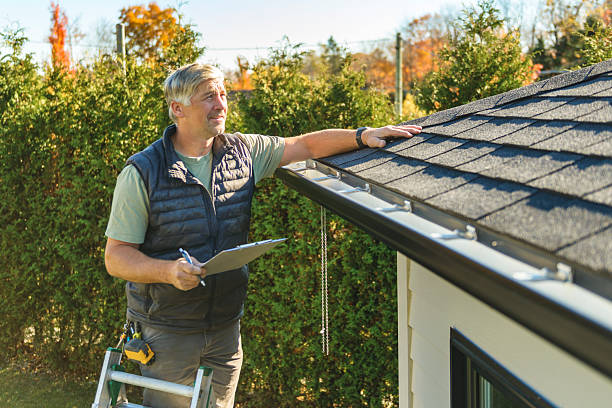 Professional Flat Roof Repair technician working in Arnold, CA